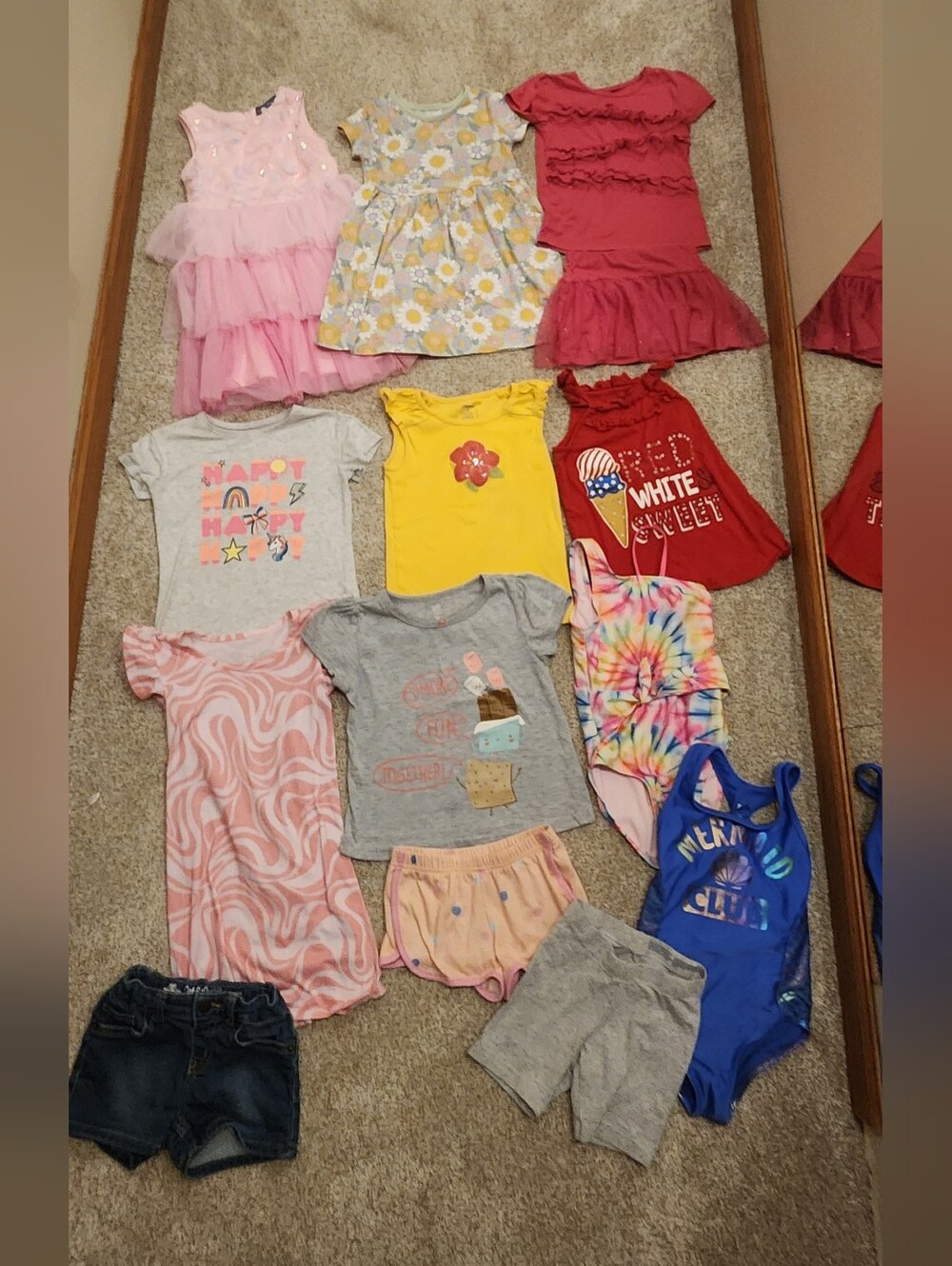 Girls 4T-5T Pretty In Pink Lot